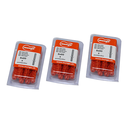 Diblu MNL, nylon, 8 x 60 mm, 6 BUC