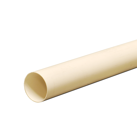 Burlan PVC Regenau, 100 mm, alb, L= 3 m