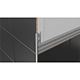 Profil de terminatie gresie/faianta SET S51, aluminiu, alb, 10 mm x 2.5 m