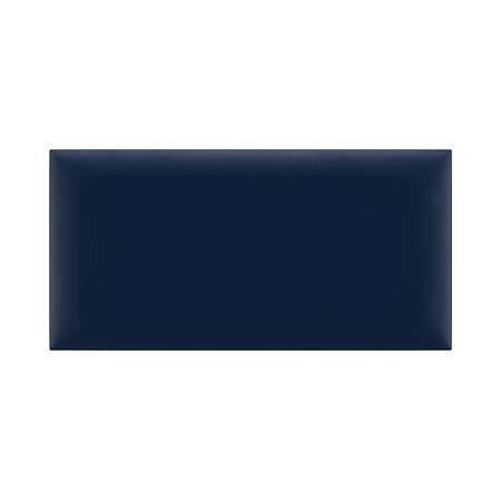 Panou decorativ tapitat, Simple MV79, albastru, dreptunghi, 600 x 300 x 37 mm