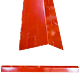 Sort Streasina, culoare: rosu RAL 3009, L= 2 m