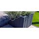 Jardiniera din beton Elpreco Cubo, exterior, patrata, antracit, 30 x 30 x 30 cm Jardiniera din beton Elpreco Cubo, exterior, patrata, antracit, 30 x 30 x 30 cm