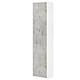 Dulap baie suspendat Savini Due Portofino 2320C/F00/F43, 1 usa, alb + stejar antichizat, 33.7 x 16 x 138.6 cm