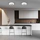 Plafoniera led Tokyo, D40, 24 W, metal/plastic, alb/auriu, telecomanda