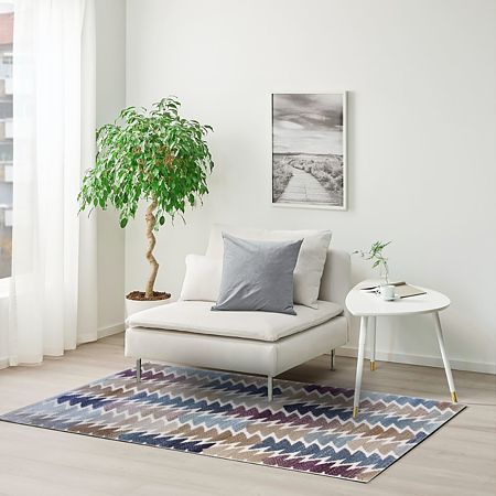 Covor modern Boho L 41WEW 1K, polipropilena+poliester, model abstract multicolor, 120 x 170 cm