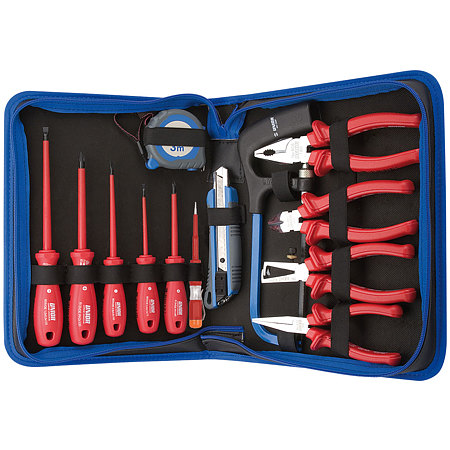 Set scule Unior VDE, utilizare profesionala, husa tip mapa, 13 pcs Set scule Unior VDE, utilizare profesionala, husa tip mapa, 13 pcs