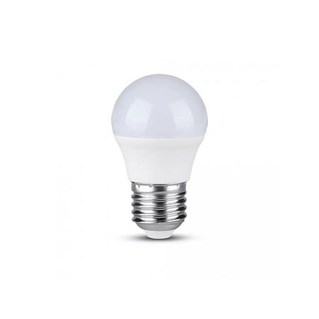 Bec LED G45, glob, E27, 8 W, lumina calda 3000 K