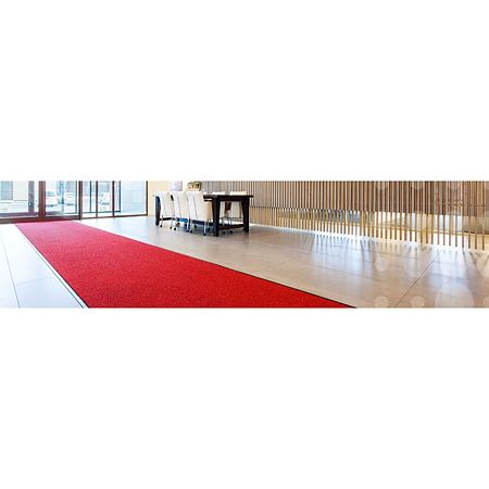 Traversa continental 11, rosu, L 100 cm 