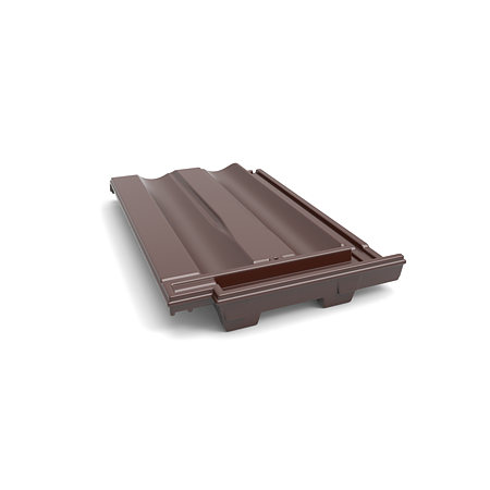 Tigla ceramica Glinex Trend Engobe, maro, 26 x 41.5 cm