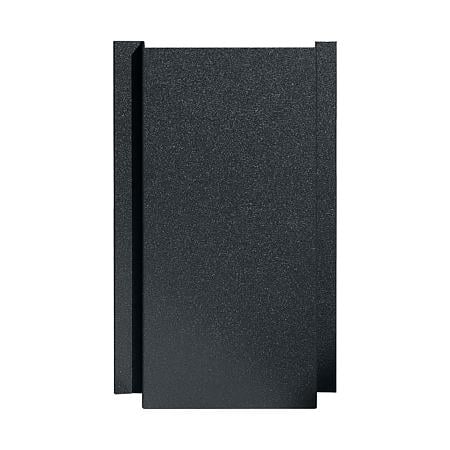 Profil metalic decorativ pentru gard Deco, montaj de gard, gri, 2 m, 170 x 20 mm