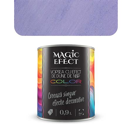 Pachet vopsea decorativa Magic Efect, dune de nisip, violet white 16, pe baza de apa, 1 + 1 gratis, pensula inclusa