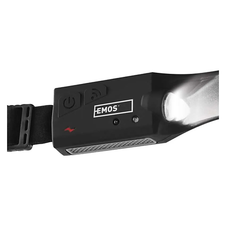 Lanterna LED frontala de lucru Emos LED P3541, Li-Polimer, 1200 mAh, 380 lm, 4 moduri iluminare 