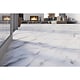 Pardoseala SPC 5 mm Korner SPeCtra Floor Bianco Marble 01F, clasa de trafic 34, rezistenta la apa, decor marmura, alb, 1205 x 606 mm