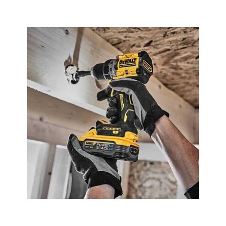 Masina de gaurit si insurubat DeWALT DCD800H2T-QW, 18V, 2 acumulatori 5,0Ah Li-Ion PowerStack, cutie transport TSTAK
