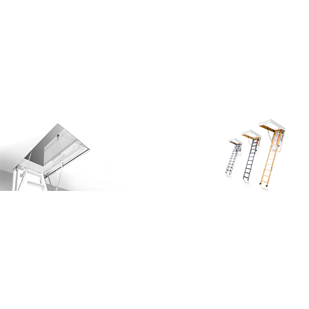 Scara mansarda Fakro Smart LMS-280, retractabila, metal, 60 x 120 x 280 cm