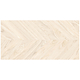 Gresie portelanata exterior/interior KAI Tilia Natural, rectificata, tip chevron, mat, decor lemn, crem, 60 x 120 cm