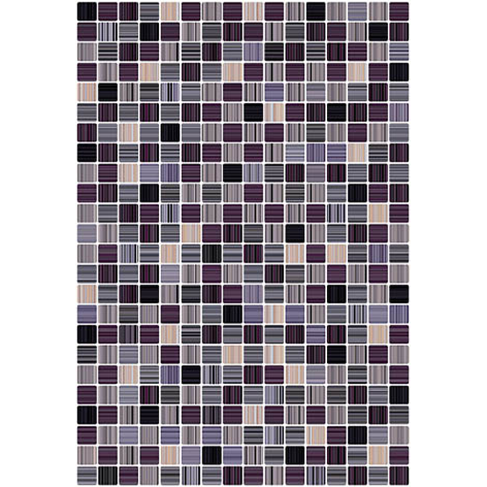 Faianta baie glazurata Keramin Glamour 4T, multicolor, lucios, aspect de piatra, 40 x 27.5 cm 27.5