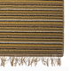 Covor bucatarie Niagara, 100% polipropilena, model cu dungi maro-bej, 65 x 135 cm
