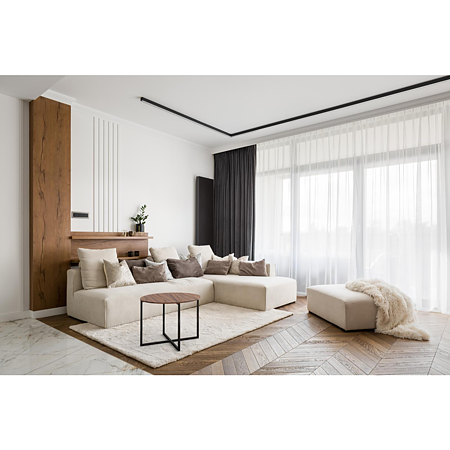 Cadru masa Gamet SR66, otel, negru, 44 cm inaltime