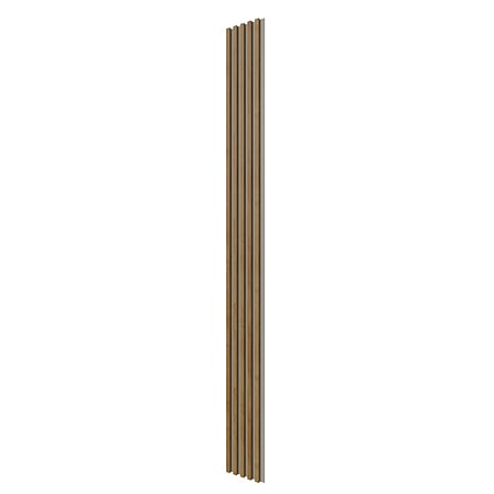 Panou decorativ Linea Select, 5 lamele, MDF, stejar / casmir, interior, 265 x 24.5 x 1.9 cm