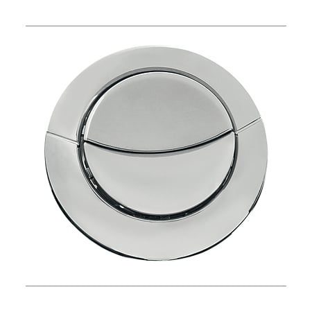 Mecanism universal WC One Wirquin, cu dubla actionare, 3/6 litri, buton negru, cu flotor lateral, racord 2 1/2", plastic