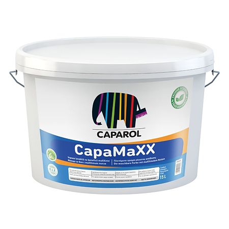 Vopsea lavabila interior Caparol CapaMaxx B1, alb, 15 l