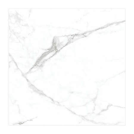 Gresie interior/exterior portelanata Lux Spider, alb, mat, aspect marmura, clasa aderenta R9, PEI 4, 9 mm, 60 x 60 cm