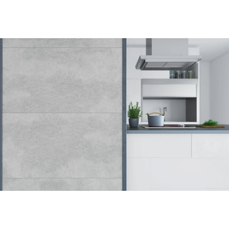 Gresie exterior/interior portelanata rectificata Kai Tirol, gri, mat, aspect de beton, clasa aderenta R9, PEI 4 , 8.5 mm, 120 x 60 cm Gresie exterior/interior portelanata rectificata Kai Tirol, gri, mat, aspect de beton, clasa aderenta R9, PEI 4 , 8.5 mm, 120 x 60 cm
