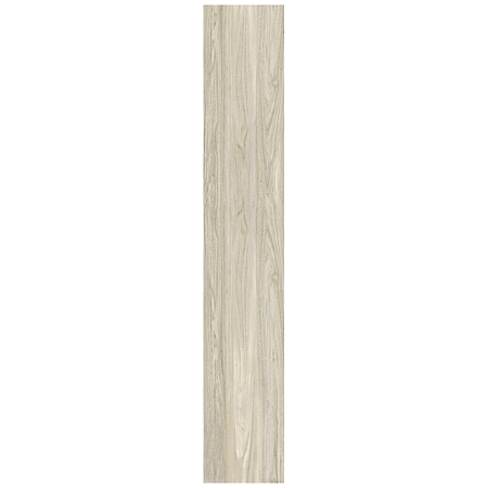 Gresie tip parchet exterior/interior Kai Cortes KY, portelanata, gri, aspect de lemn, mat, clasa de aderenta R9, 20.4 x 120.4 cm