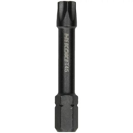 Bit 5/16 T45 Torx Hikoki, cu rezistenta la impact, magnetici, profesionali, 50 mm