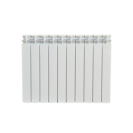 Calorifer aluminiu Innovita Vittoria, 677 x 80 mm, 10 elementi, alb