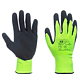Manusi protective Palawan DCT, textil, negru/verde, marimea 8
