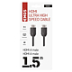 Cablu HDMI/Ethernet de mare viteza Emos, tata  - tata drept, 2.5 m
