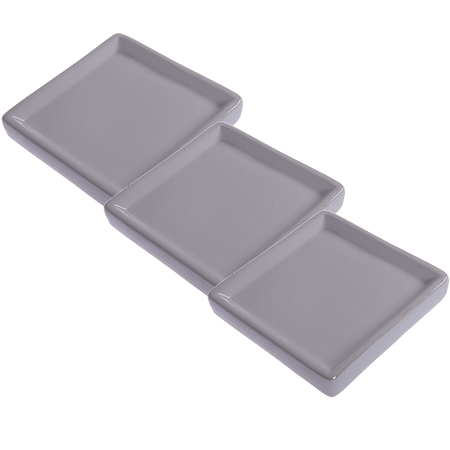Savoniera ceramica Feridras Cuba, alb