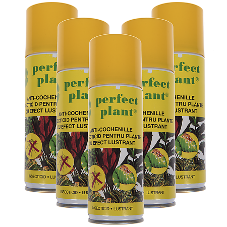 Spray insecticid anti-cochenille cu efect lustrant, Perfect Plant, 200ml