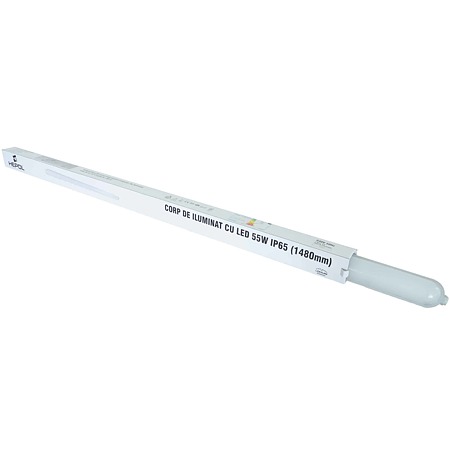 Corp de iluminat LED Hepol, 55W, lumina rece, gri