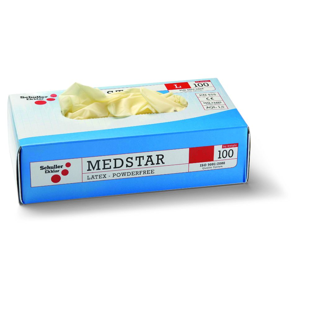 Manusi de unica folosinta Medstar, latex, S