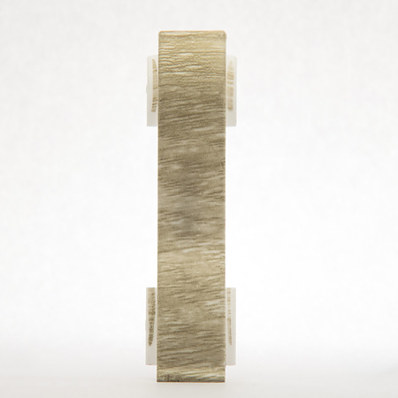 Set element de imbinare plinta Korner Perfecta 62, stejar Bergen, PVC, 62 x 23 mm, 2 bucati/set