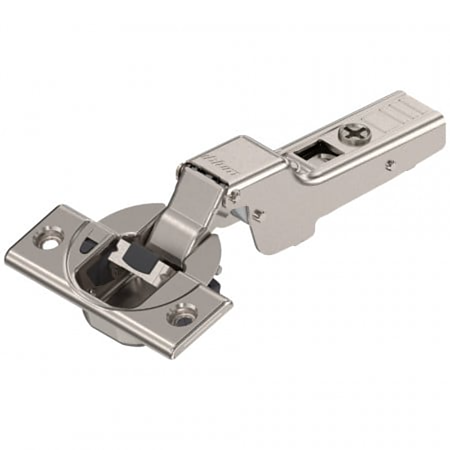 Balama aruncatoare clip-top Blum Motion, semiaplicat, otel zincat, argintiu, deschidere 110°