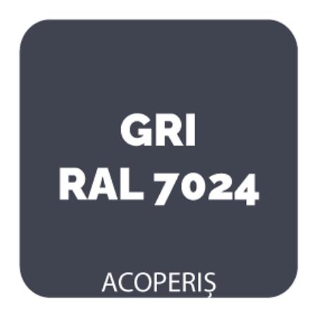 Vopsea Oskar Direct pe acoperis, gri RAL 7024, exterior, 0.75 l