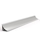 Profil inaltator concav, aluminiu, argintiu, 4 m