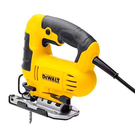 Fierastrau pendular DeWalt DWE349 cu fir, maner superior, 650 W