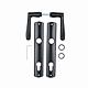 Maner tip sild pentru cilindru, aluminiu, negru, 90 mm