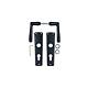 Maner tip sild pentru cilindru, aluminiu, negru, 54 mm