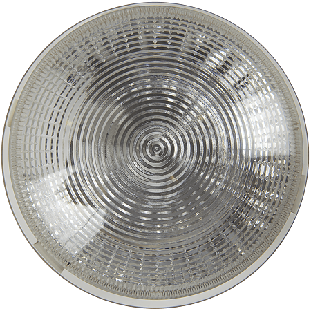 Plafoniera rotunda E27, 100W, IP44, 235x100mm, alb