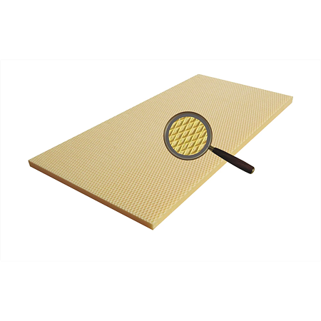 Panou polistiren extrudat Vertigo XPan Zentyss, interior/exterior, suprafata gofrata, muchie dreapta, grosime 30 mm, 1235 x 585 mm