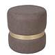 Taburet Ring, inel auriu, stofa bej M610, rotund, 38 x 38 x 40 cm Taburet Ring, inel auriu, stofa bej M610, rotund, 38 x 38 x 40 cm