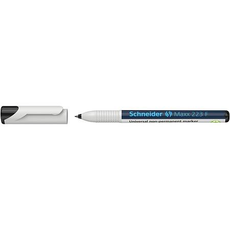 Marker nepermanent Schneider OHP 225, negru, 0.7 mm