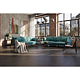 Pardoseala SPC 5 mm Korner SPeCtra Floor Cooper Hematite 04F, clasa de trafic 34, rezistenta la apa, decor metal, maro, 1205 x 606 mm