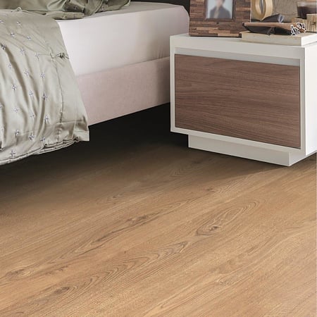 Parchet laminat 8 mm Kronospan Sherwood Oak 5985, nuanta medie, clasa de trafic 32, twin-click, 1285 x 192 mm